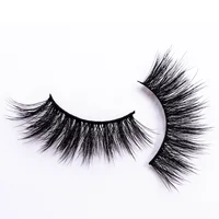 

Wholesale Private Label Synthetic Silk 3D Faux Mink Fur False Eyelashes