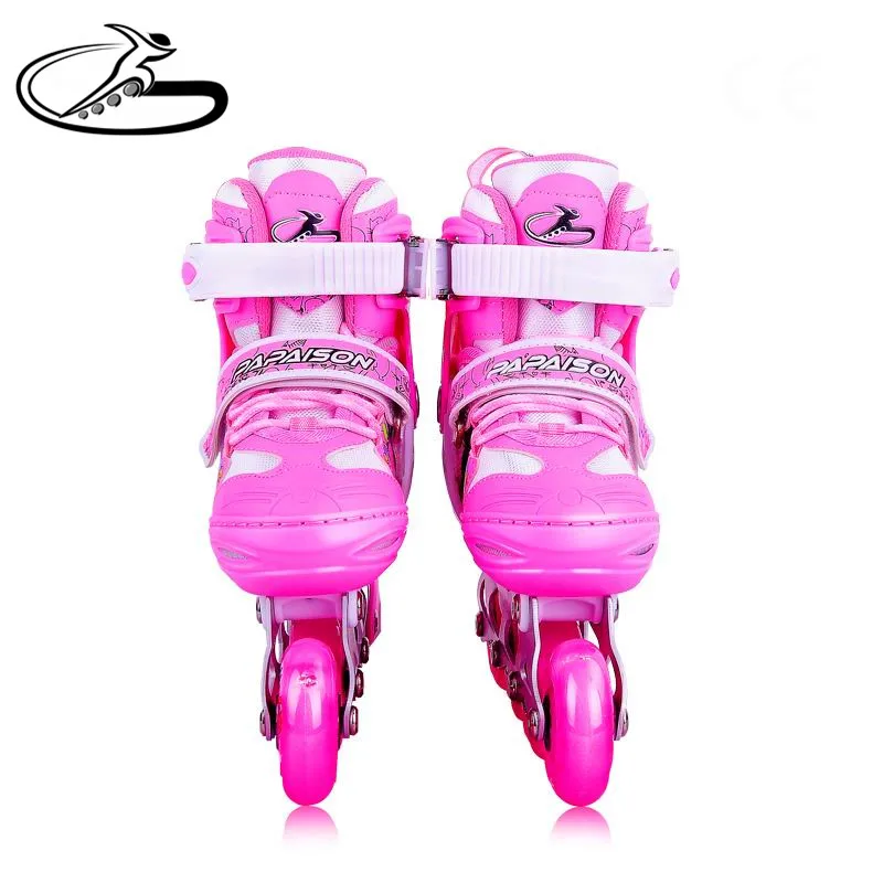 
Colourful roller inline skates for kids girls with flashing wheels 