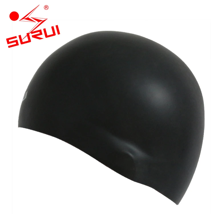 High Quality 3D Dome Silicone Custom Swimming Cap For Professional Competition