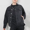 new products ideas classic black denim jackets for men