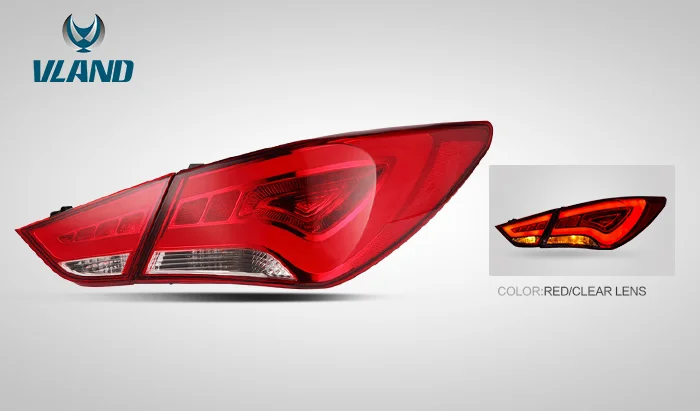Vland factory for car tail lamp for Sonata taillight 2011 2013 2015 2017 2019 or Sonata LED tail light with wholesale price