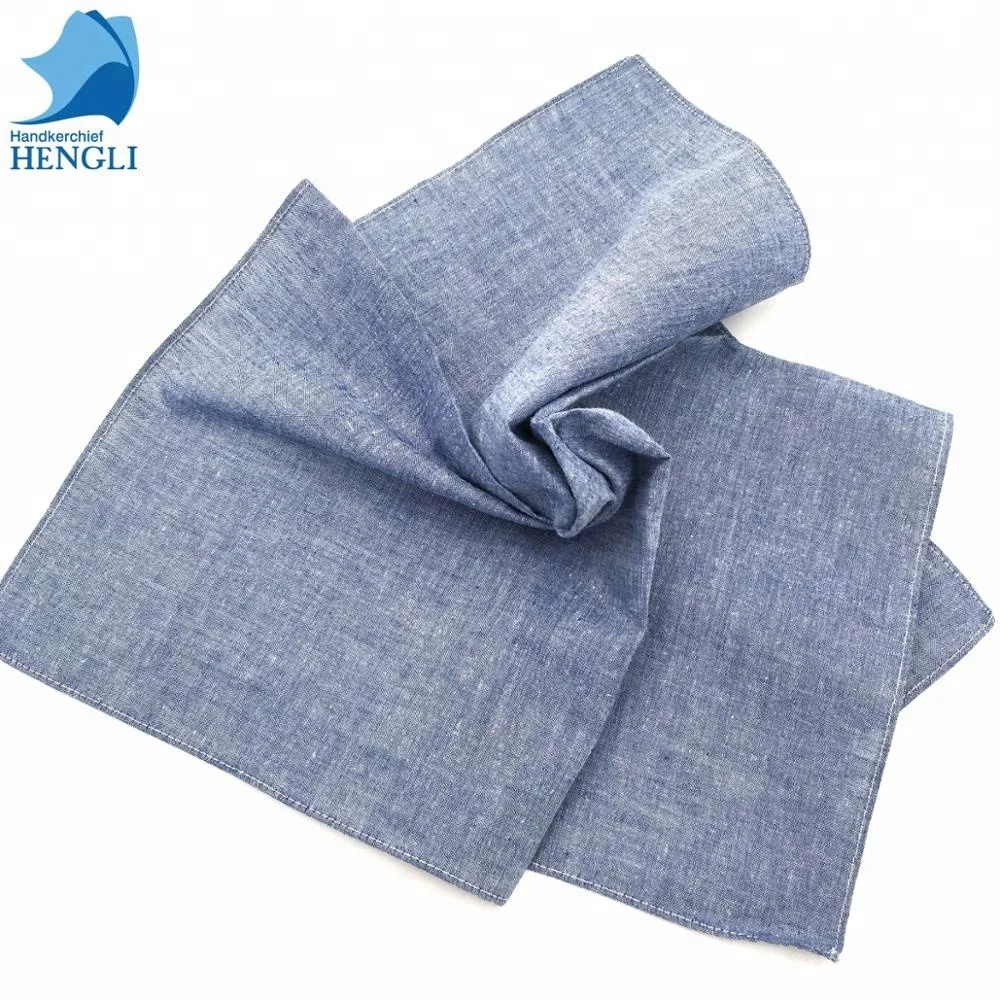 100% Cotton Soft Wholesale Custom Multiple Plain Color Handkerchief ...