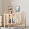 2018 4 in 1 customized mattress sample available Wooden Baby Bed Designs/walmart bed/baby cots designs