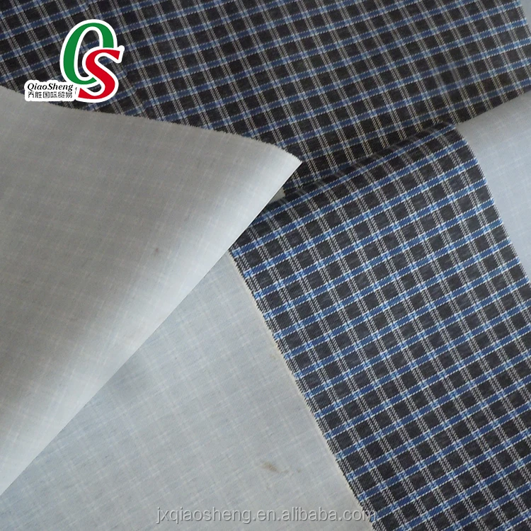 
Checked print polyester fabric strong stretch fabric textile for outdoor 