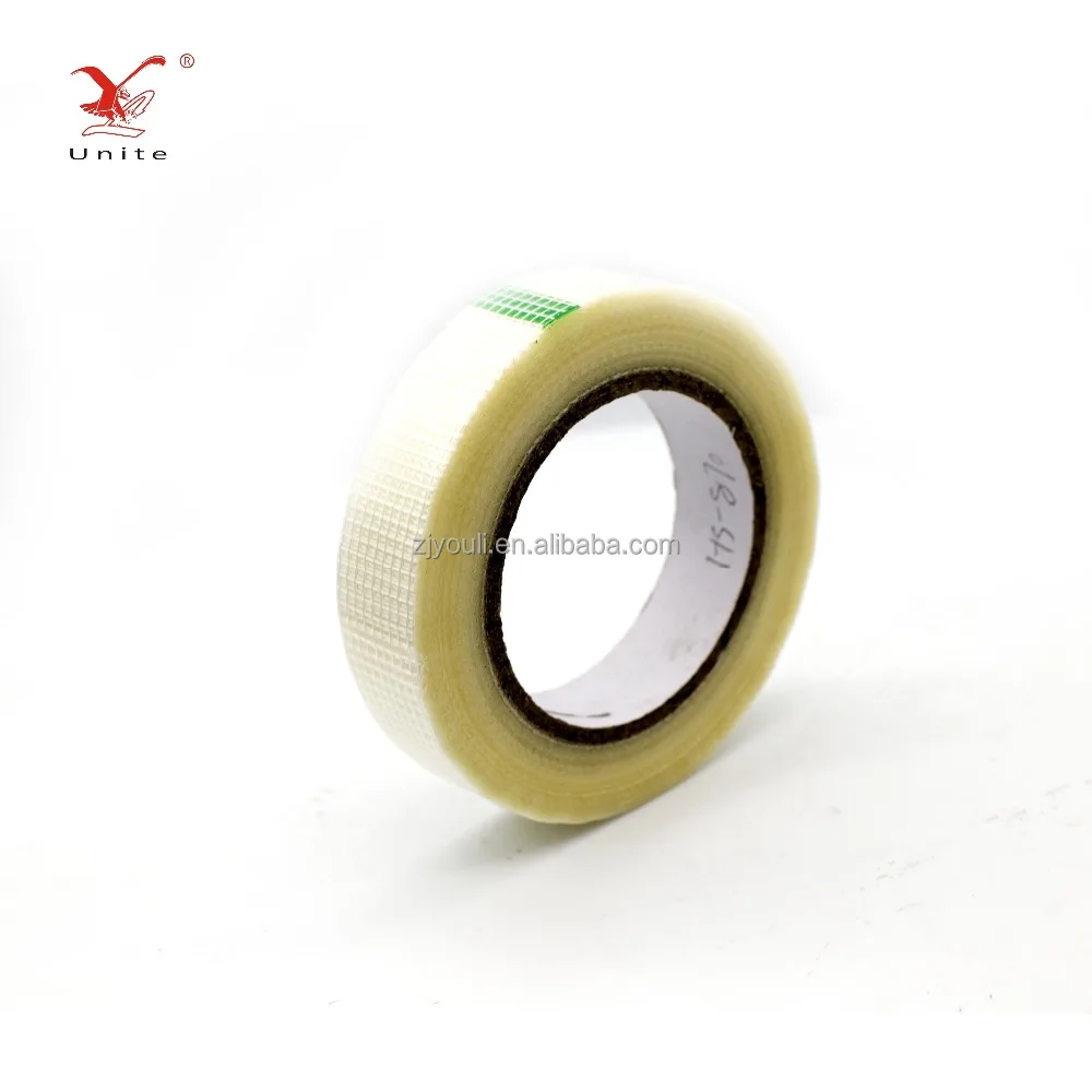 
HS-870 sealing cloth fiberglass filament adhesive tape for packaging fixed 