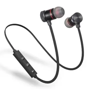 Sport Yoga Stereo Metal Magnetic Wireless Earbuds