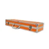 New Custom Professional Handle Long Orange Aluminum Tools Case Tools Box Tool Caninet Instruments Gun Case Flight Case