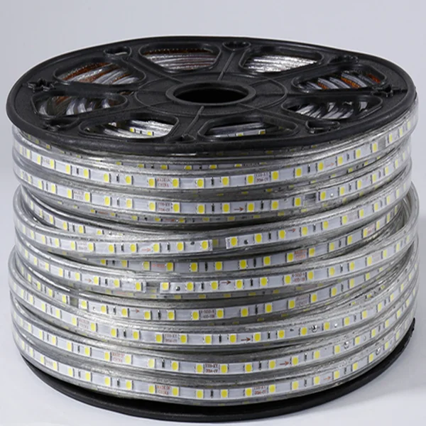 AC110V-220V cheap price multi-color SMD 5050 60LED/M 6mm one chip led strip light