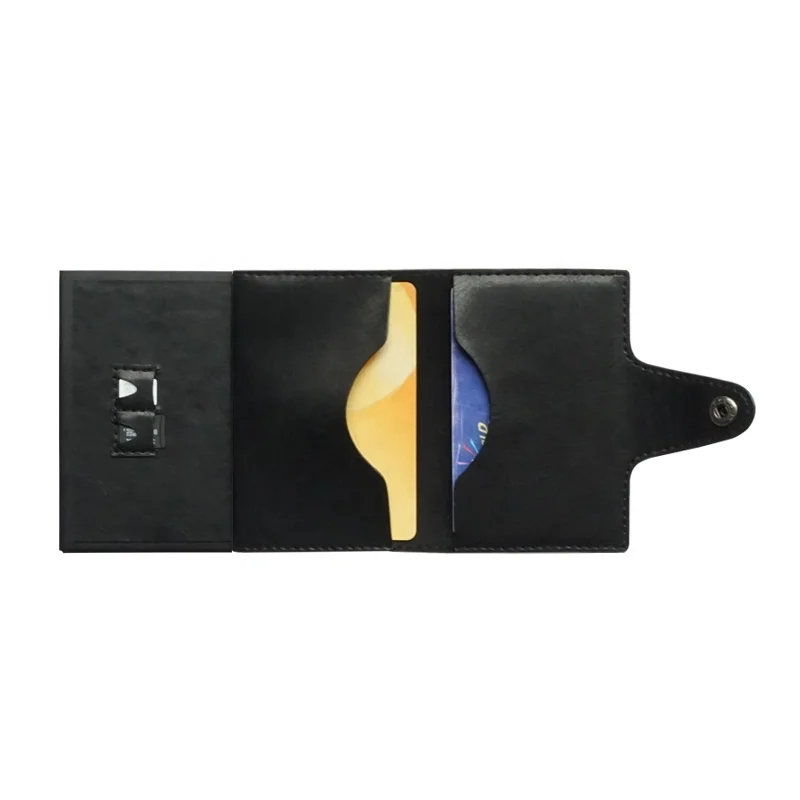 

Unique Multifunction RFID Blocking Wallet Credit Card Business Card TF SIM Card Holder, Black,brown,yellow,green,orange,red,hot pink,purple,blue