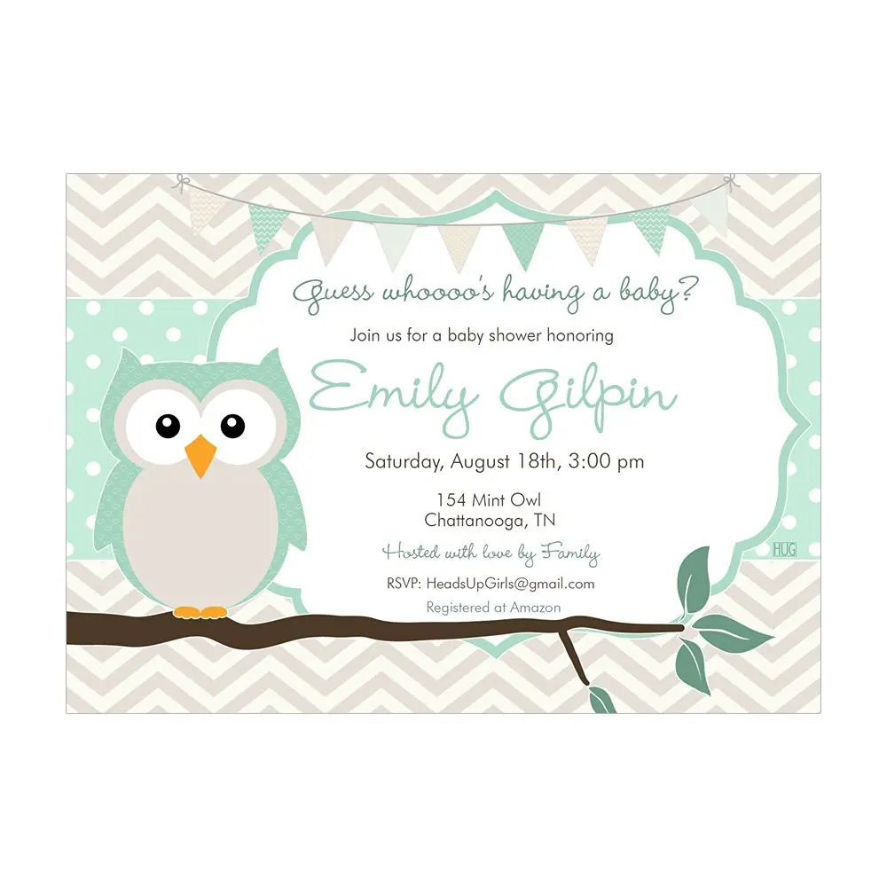 cheap personalized baby shower invitations