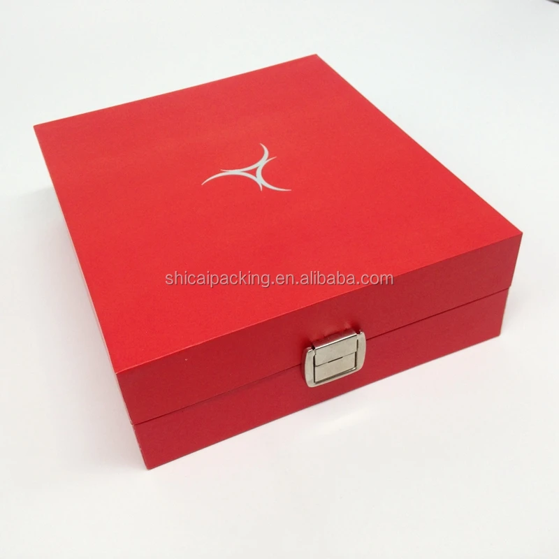 
High Quality Custom Paper Box for Golf Set with Lock and Tray from China Manufacturer 