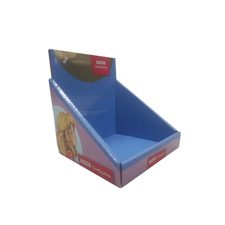 
2019 Hottest Sale Countertop paper notebook display ,cardboard book counter display 