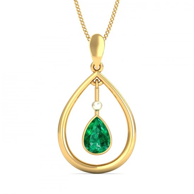 

Silver pear shape Water drop green crystal pendant necklaces, Customized