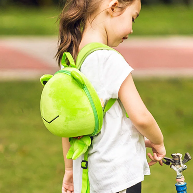 plush frog bag