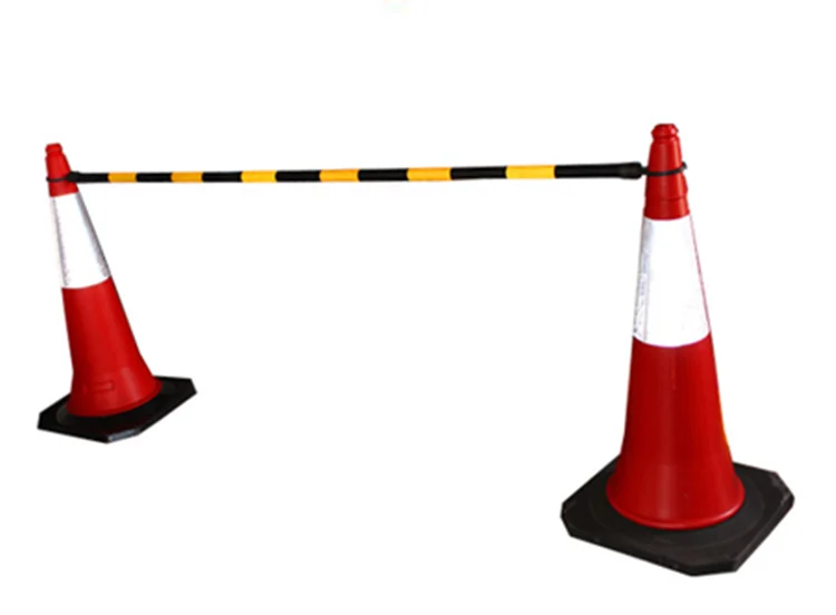 Plastic Retractable Traffic Cone Bar Connector Cone Connecting Bar