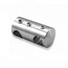 stainless steel cross bar/rob holder for round post