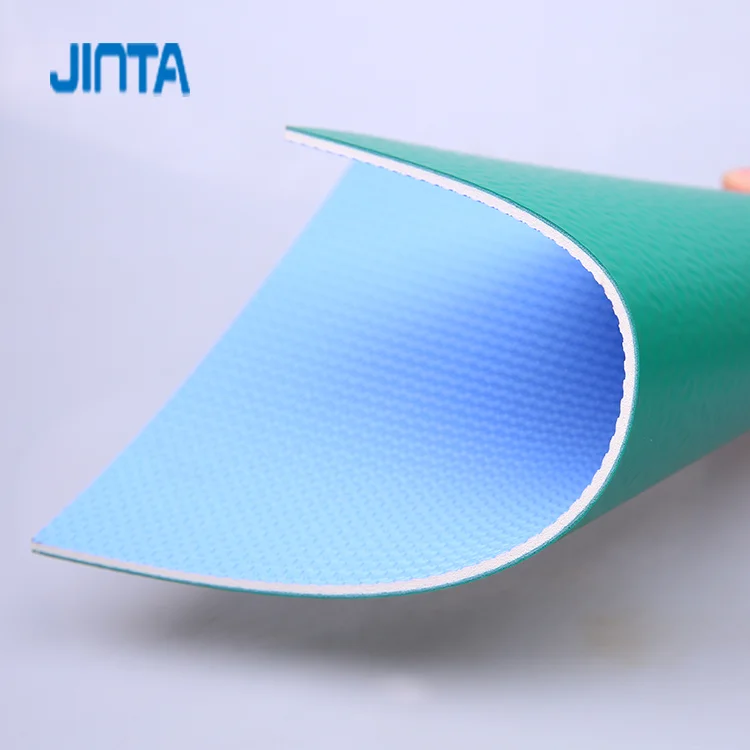 
JINTA Alibaba supplier Green sport court flooring for sale with thickness 4.7MM Badminton court mat 