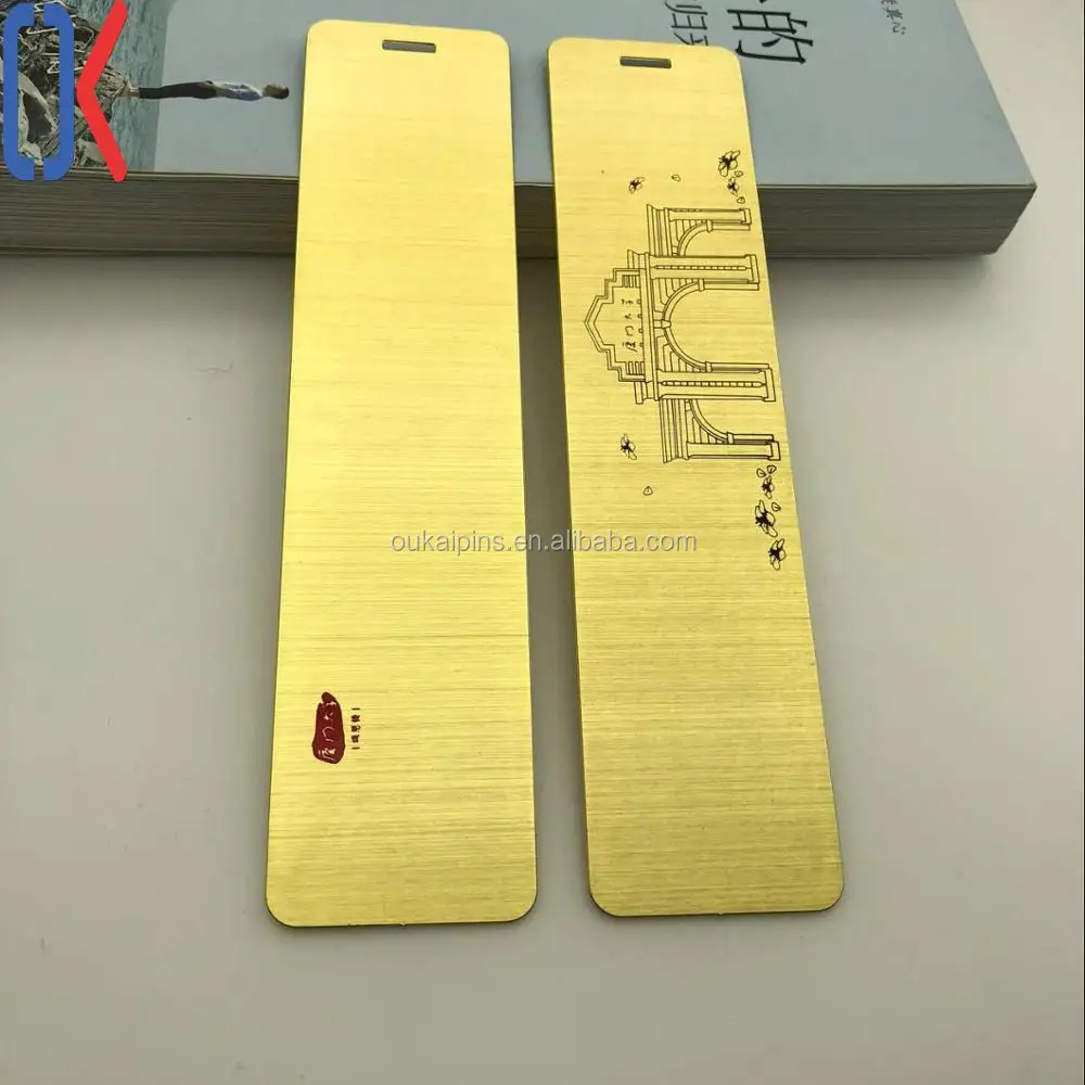 Nice Wholesale Custom Metal Bookmarks For Books Buy Custom Bookmarks
