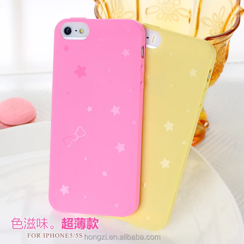 

Simple Solid Candy Color TPU Soft Rubber Cute Skin Cover Phone Case for Apple iphone 6 7 Phone Cover Case Accessories, N/a