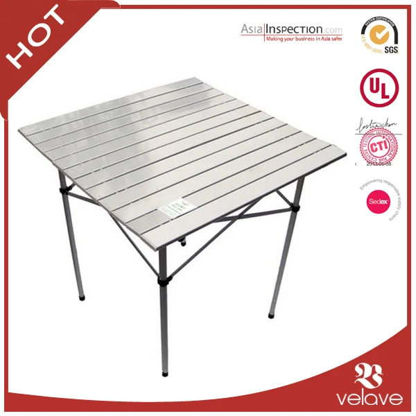 
Outdoor picnic folding aluminum table and chair 