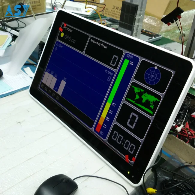 mini bus roof mount tv monitor