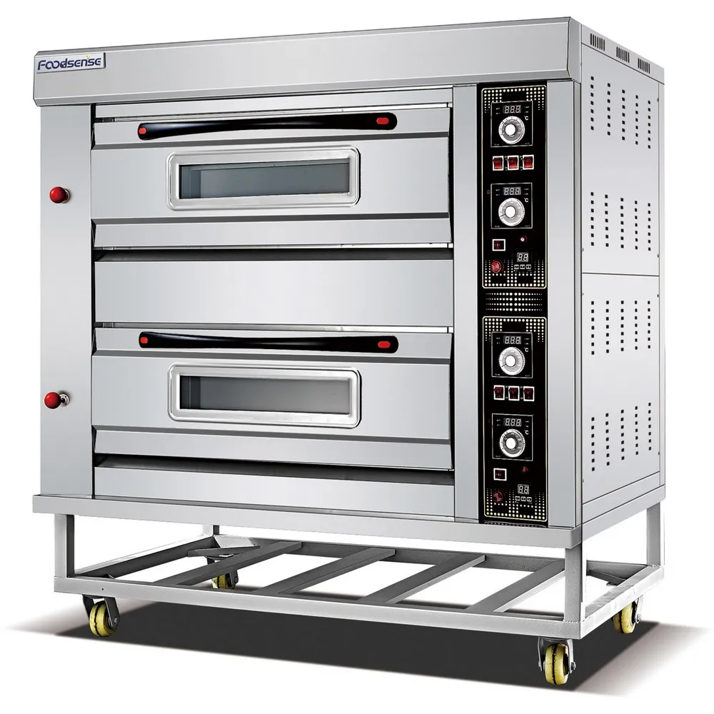 
New arrival Commercial Equipment Electric Deck Oven 2 Deck 2 Tray Bakery Small Oven Gas,Bakery Oven Prices 