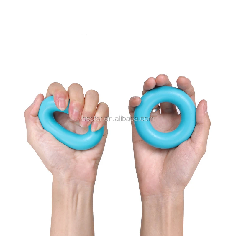 New Promotion Silicone Rubber Hand Grip Ring Hand Finger Strengthener Buy Hand Grip