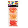 Solid Colors Acrylic Faceted Rondelle Opaque Abacus Plastic Faceted Beads Spacer Beads for Bracelets Making