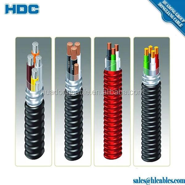 Mchl Mv105 Vfd Tipo 5/8kv Corrugado De Aleación De Aluminio,Cinta