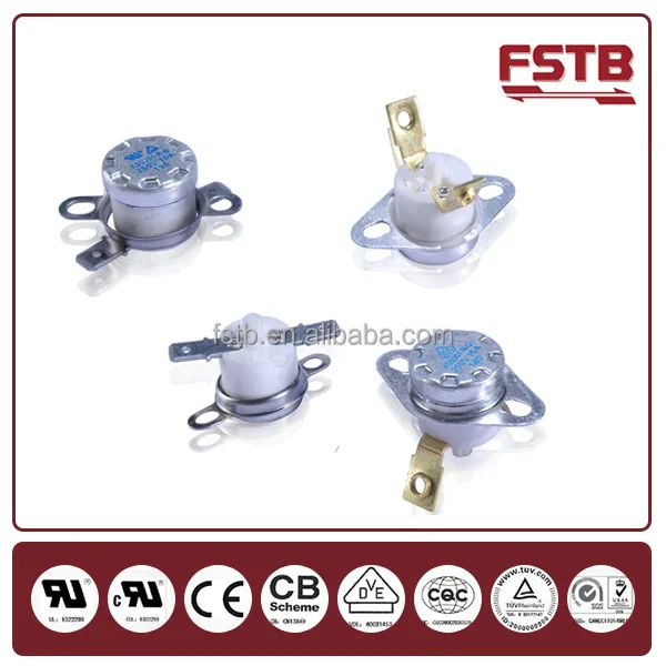 KSD301 250V 5A/10A/16A Timetal Type Thermal Cutout Thermostato Thermostat Temperature Range Home Appliance Parts