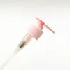 28 410 pink plastic lotion spray pump for bottle