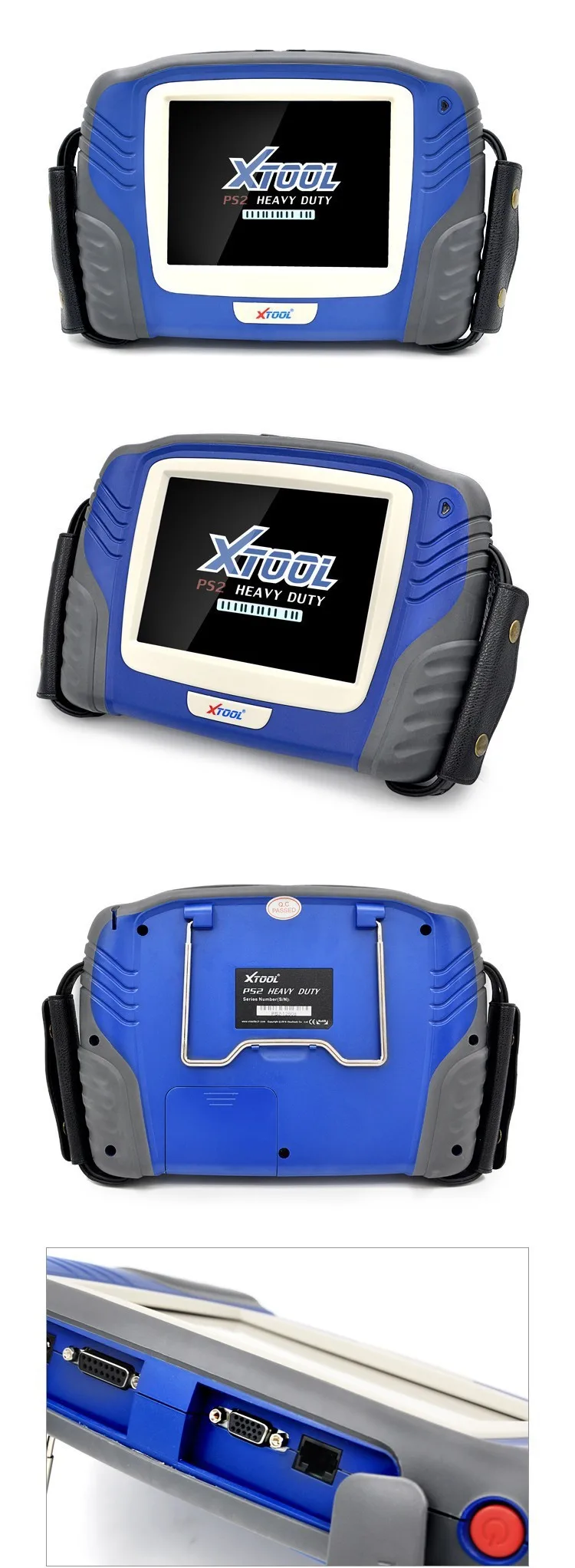 Original XTOOL PS2 Universal Diagnostic Scan Tool truck scanner for all trucks
