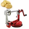 Amazon Hot Sale Potato slicer Stainless Steel Potato Manual Cutter Spiral Chips Twisted Potato Apple Slicer French Fry Cutter