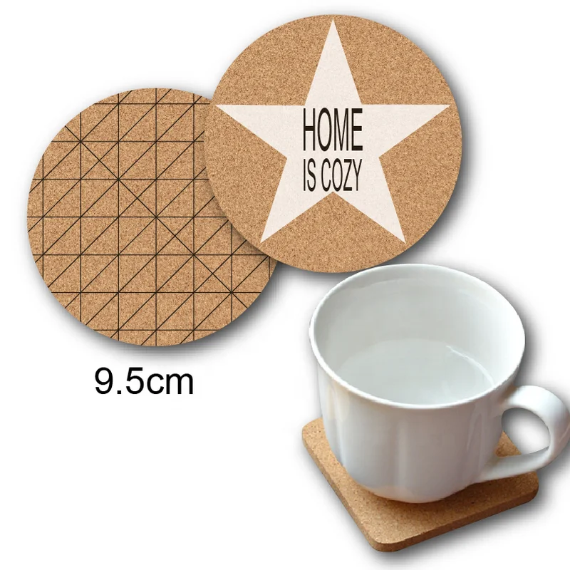 Goodadv Factory Custom Drinking Cup Coaster With Custom Designs Cork Coaster Custom Coaster