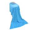 100% Polyester 3mm baby use cuddle warm heart minky