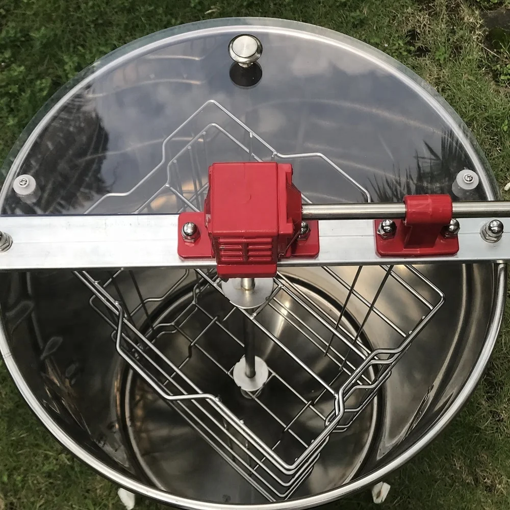 
Upgraded Unique designed molding manual 2 frame honey extractor 