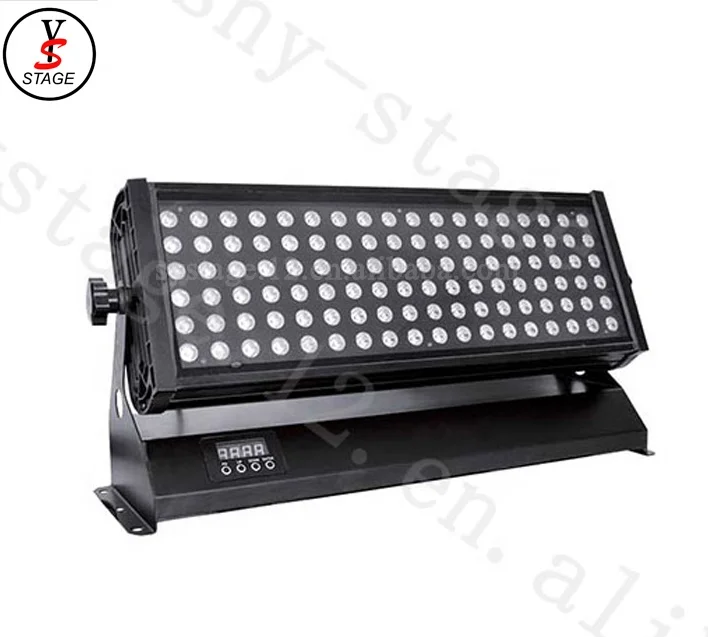 

2021 Newest!!!!108 3w rgba outdoor waterproof led wash led bar light city color DMX IP65 led wall washer party light