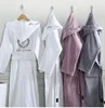 5 star hotel quality new design wholesale luxury 100% Egyptian cotton hotel bathrobe
