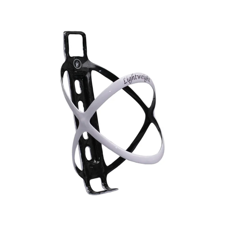 

The latest fashion carbon fiber bike bottle water cage, Black /white/red