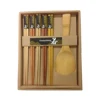 Japanese Chopsticks Gift Set Rice Paddle