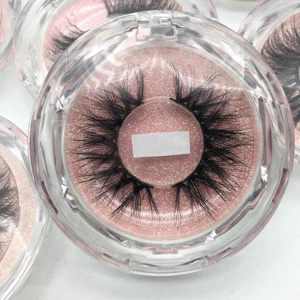 

Create your own brand siberian mink strip lashes 3d private label mink eyelashes