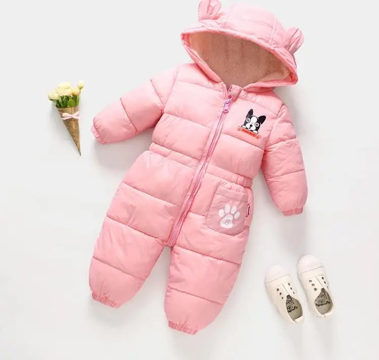 

newborn baby rompers toddler boys girls winter jumpsuit rompers clothing infant babies cartoon snowsuit outfits clothes, N/a