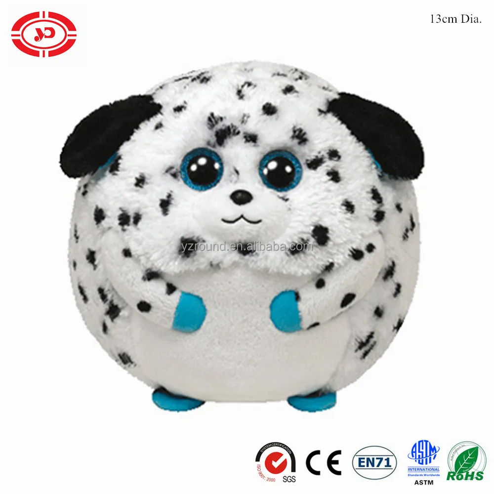 round stuffed animals with big eyes