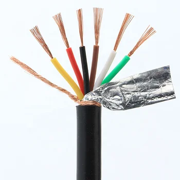 Flexible Multicore Screened Copper Pvc Sheath 6/8/14 Core 1.5mm2 ...