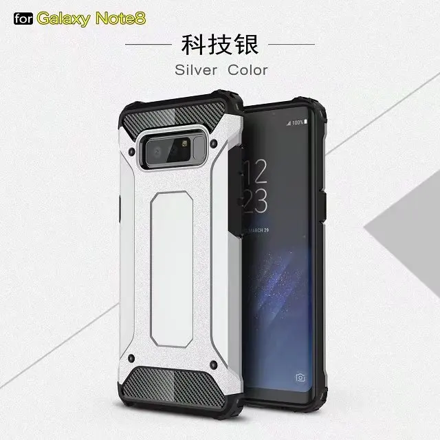 
King Kong super armor mobile phone case for samsung note 8 TPU+PC case, for samsung note 8 armor shockproof case cover 