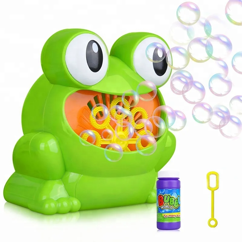 frog bubble machine