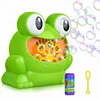 Bubble Machine With Bubble Solution, Automatic High Output Frog Bubble Machine Over 500 Bubbles Per Minute, Toys For Christmas