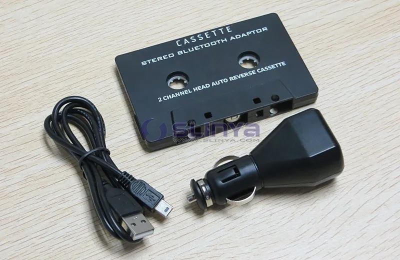 Bande de voiture Bluetooth Cassette adaptateur 3.5 MM AUX