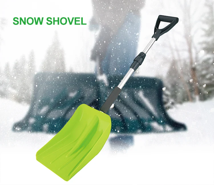 Ad0720 High Quality Telescopic Multifunction Snow Shovel/adjustable
