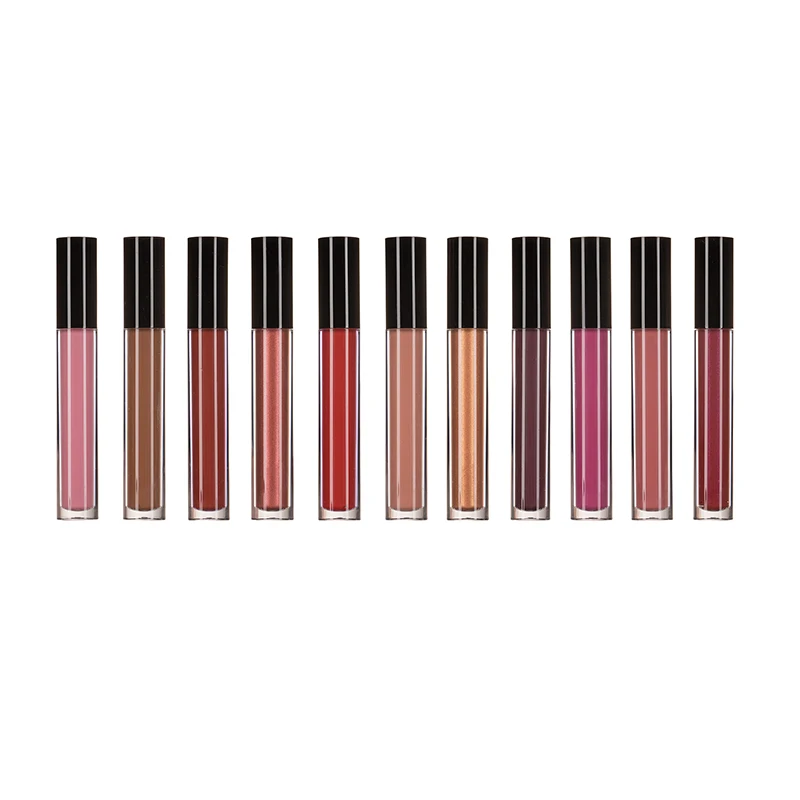 

Best Selling Private Label Waterproof Vegan Matte Liquid Lipstick, 12 colors